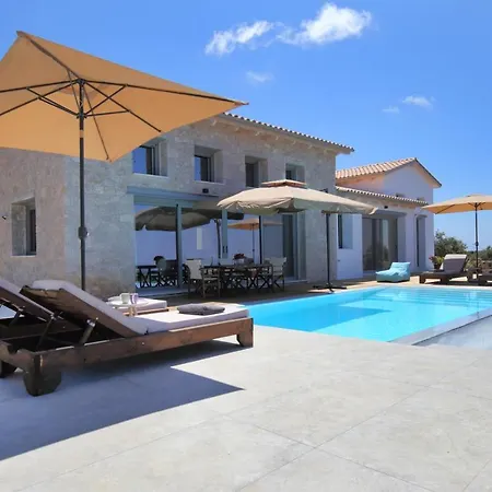 Tsakmakis - Luxury - Panoramic Sea View Lefkada Villa *
