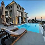 Tsakmakis - Luxury - Panoramic Sea View Lefkada וילה Tsoukaládhes