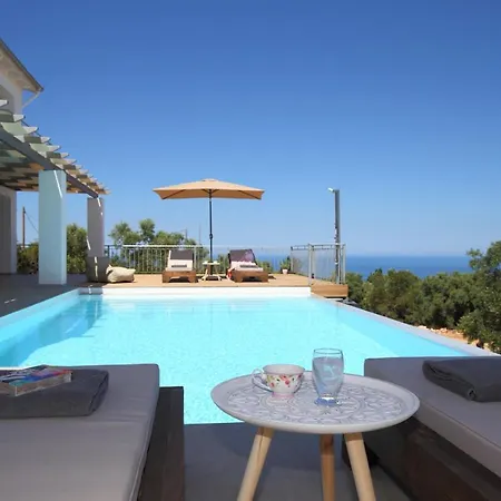 Tsakmakis - Luxury - Panoramic Sea View Lefkada Villa