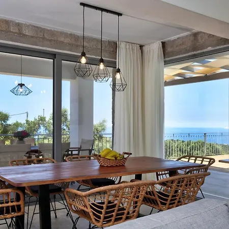 빌라 Tsakmakis - Luxury - Panoramic Sea View Lefkada Tsoukaládhes