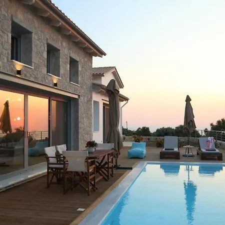 빌라 Tsakmakis - Luxury - Panoramic Sea View Lefkada *