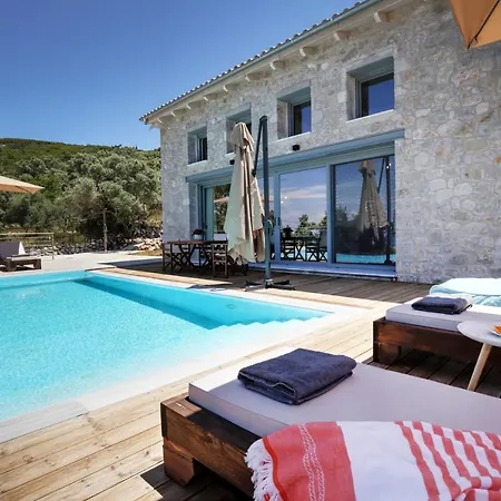 빌라 Tsakmakis - Luxury - Panoramic Sea View Lefkada Tsoukaládhes