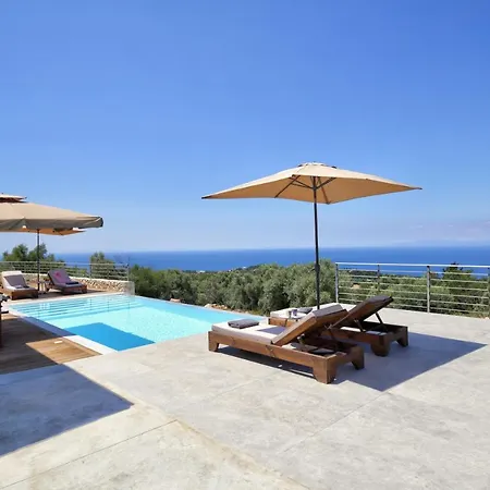 빌라 Tsakmakis - Luxury - Panoramic Sea View Lefkada