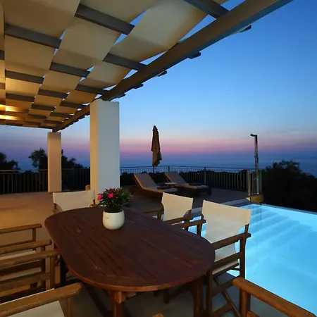 Tsakmakis - Luxury - Panoramic Sea View Lefkada Villa *